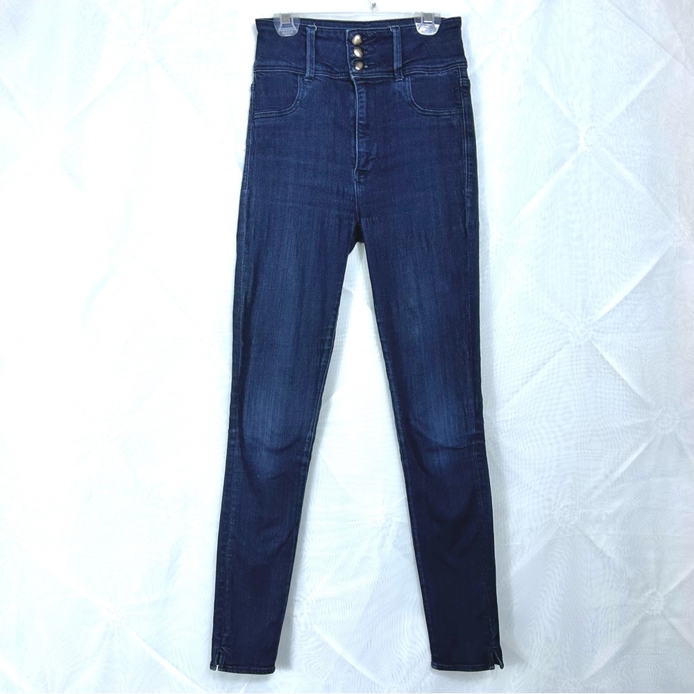 American Eagle Super Stretch Super High Rise Jegging Jeans / 4 Long